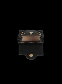 Women Balmain B-Buzz Mini 12 Leather Bag