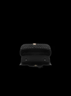 Women Balmain B-Buzz Mini Velvet And Crystal Bag
