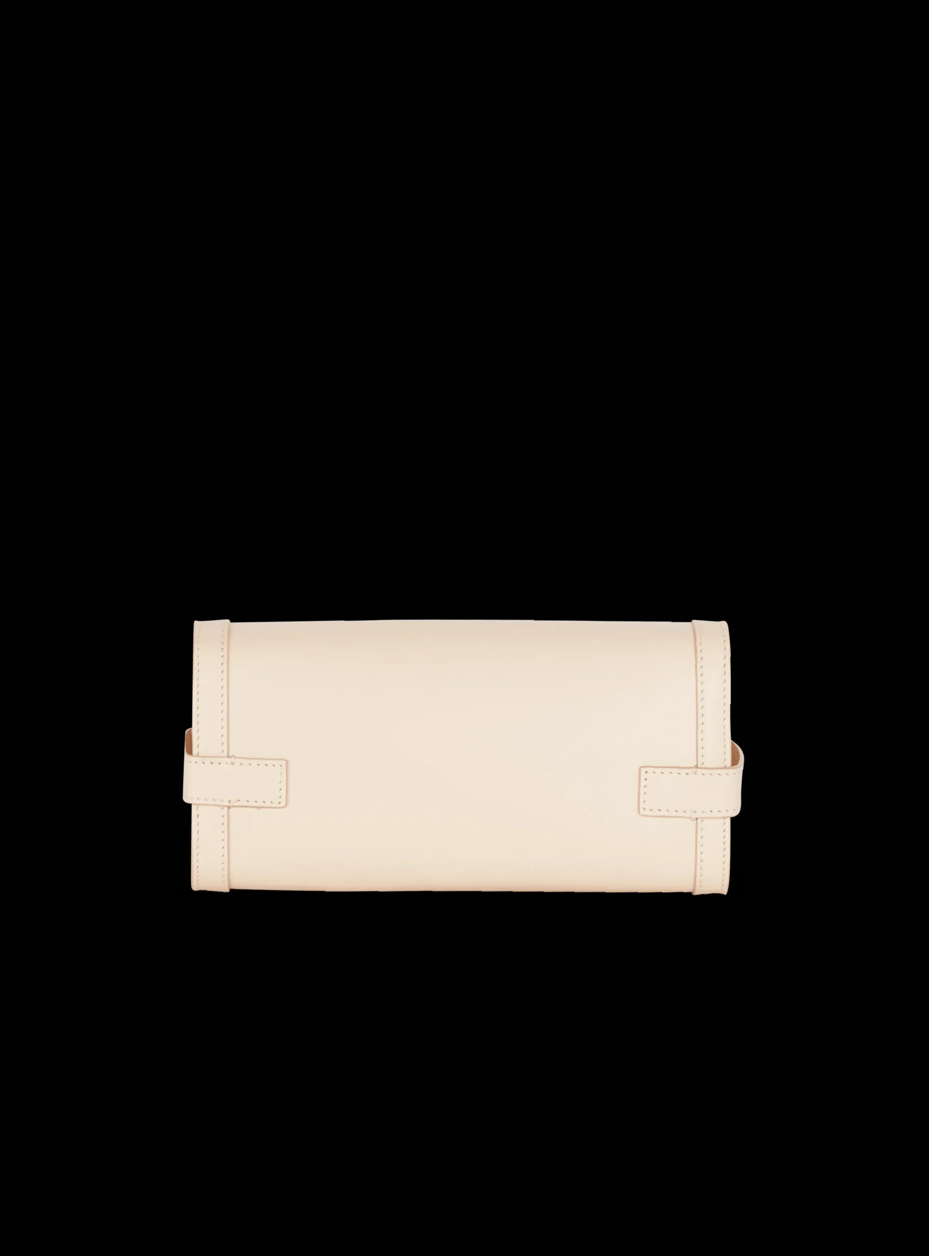 Women Balmain B-Buzz Pouch 23 Leather Clutch