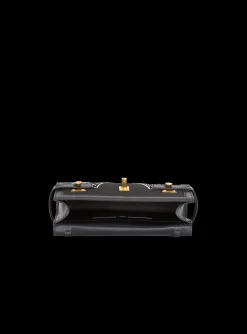 Women Balmain B-Buzz Pouch 23 Satin And Crystals Clutch