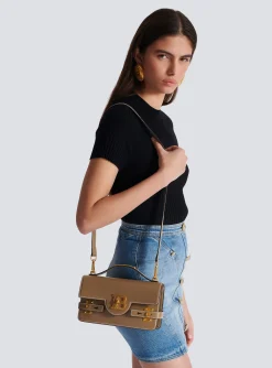 Women Balmain B-Buzz Shoulder 24 Calfskin Bag