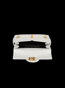 Women Balmain B-Buzz Shoulder 24 Calfskin Bag