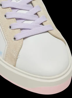 Women Balmain B-Court Leather Trainers