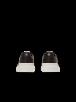Balmain B-Court Signature Calfskin Trainers