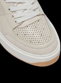Women Balmain B-Court Flip Leather Trainers