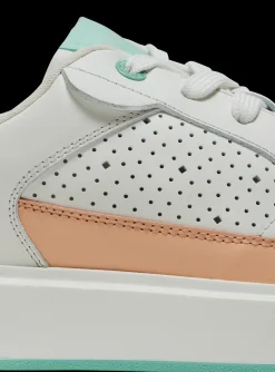 Women Balmain B-Court Flip Leather Trainers