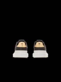 Women Balmain B-Court Leather Trainers