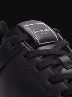 Balmain B-Court Leather Trainers