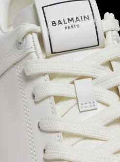 Balmain B-Court Leather Trainers