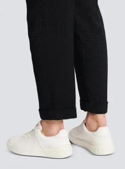 Balmain B-Court Leather Trainers