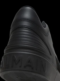 Balmain B-Court Mid-top Leather Trainers