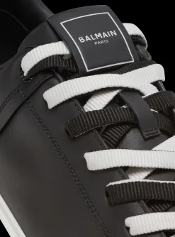 Balmain B-Court Smooth Leather Trainers
