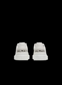 Women Balmain B-Court Smooth Leather Trainers