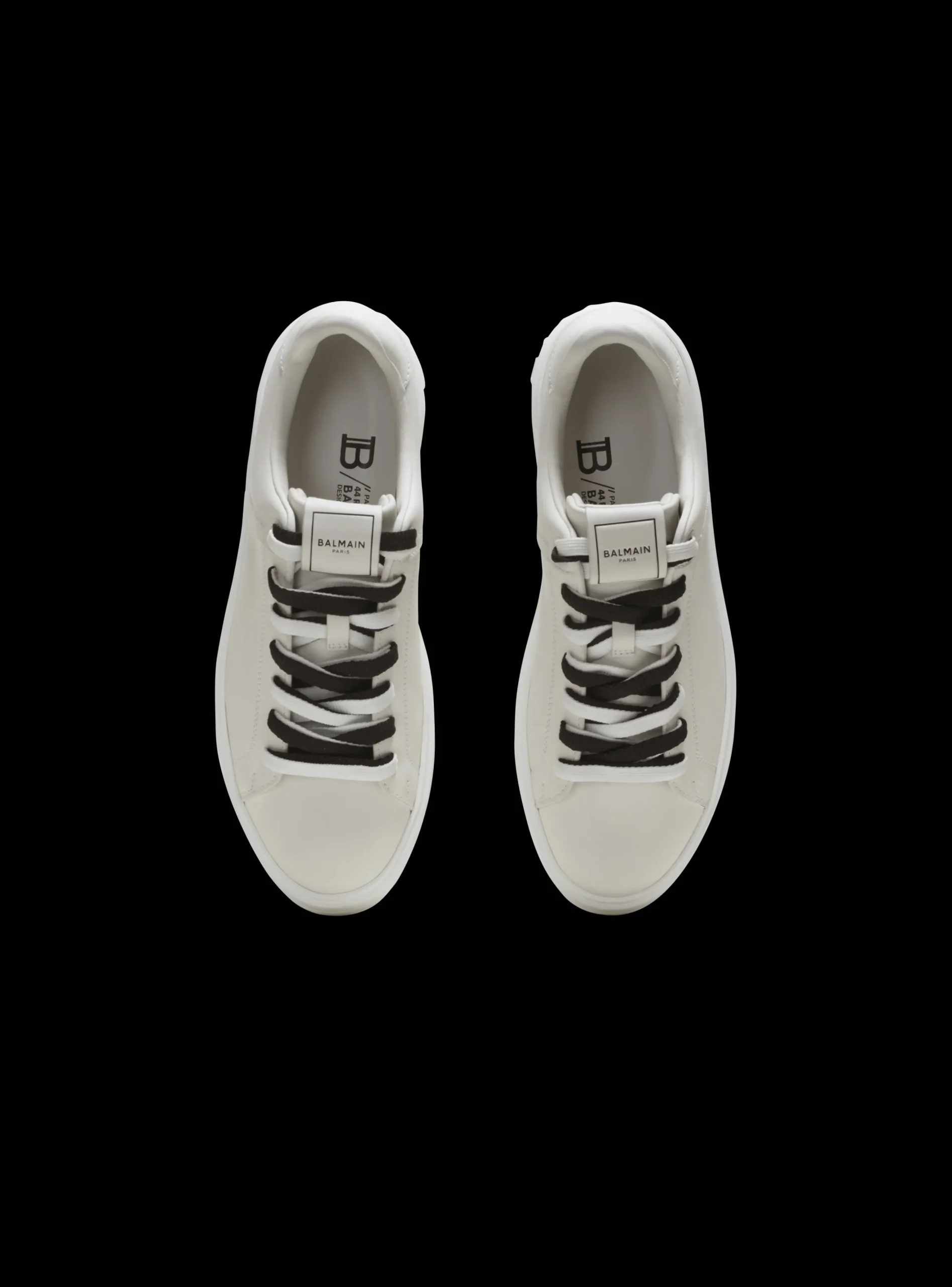 Balmain B-Court Smooth Leather Trainers
