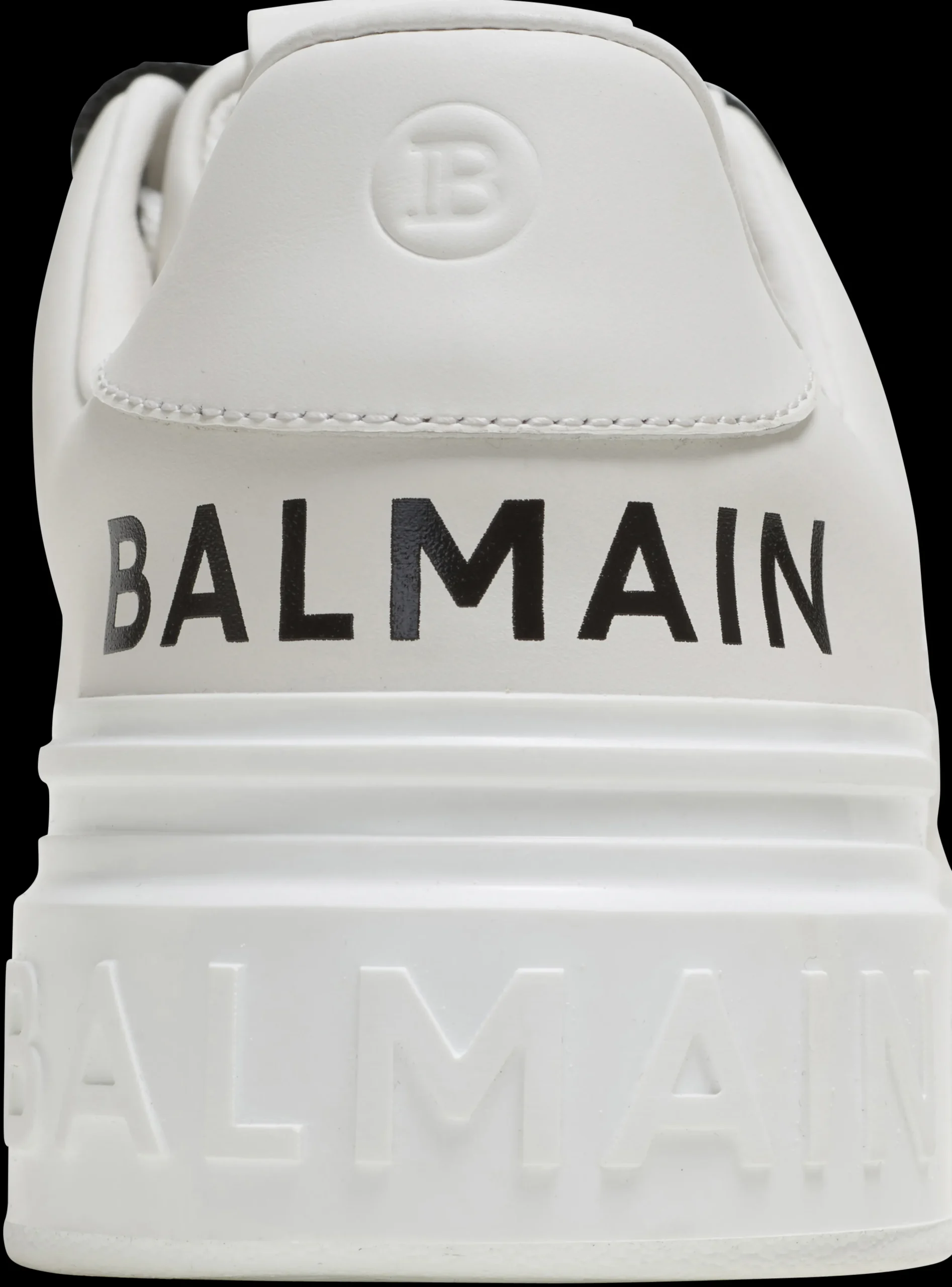 Balmain B-Court Smooth Leather Trainers