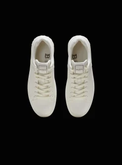 Women Balmain B-Court Trainers In Calfskin
