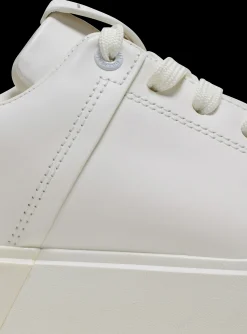 Women Balmain B-Court Trainers In Calfskin
