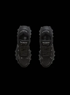 Women Balmain B-Court Trainers With Jacquard Monogram