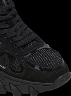 Women Balmain B-Court Trainers With Jacquard Monogram