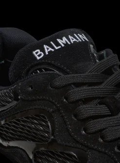 Women Balmain B-Court Trainers With Jacquard Monogram