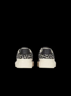 Women Balmain B-Court Trainers With Jacquard Monogram