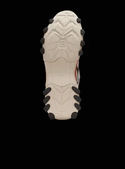 Balmain B-East Mesh And Snakeskin-effect Leather Trainers