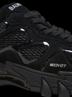 Balmain B-East Trainers In Leather, Suede And Mesh