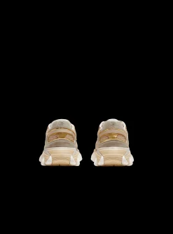 Balmain B-East Trainers In Leather, Suede And Mesh
