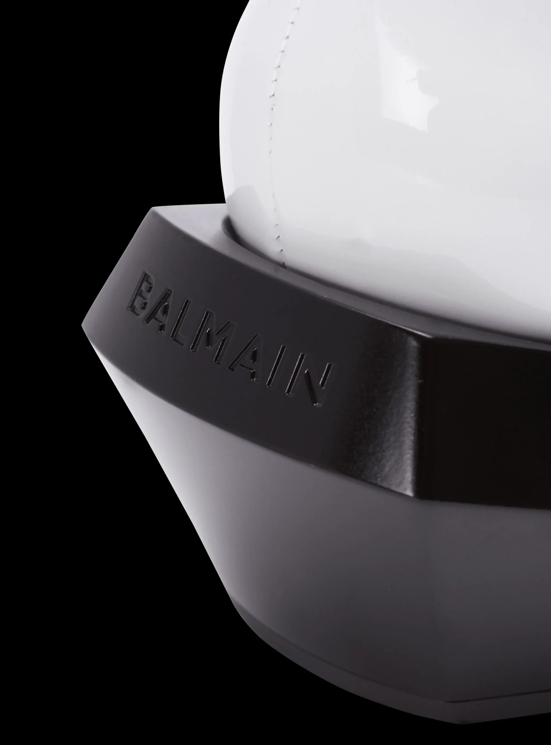 Balmain Billy Patent Leather Ankle Boots