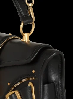 Women Balmain Blaze Clutch Bag In Smooth Leather