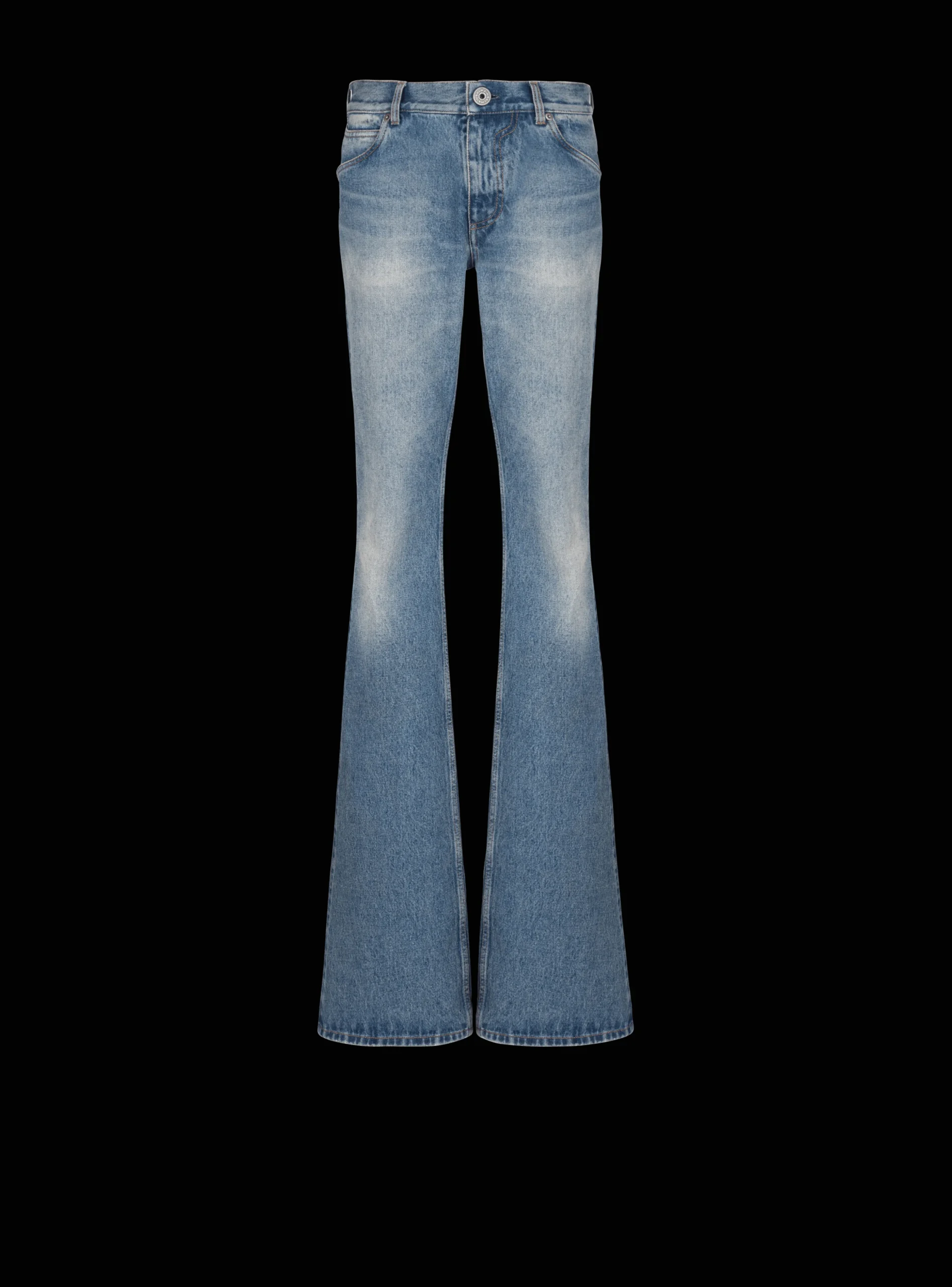 Balmain Wash Vintage Denim Jeans