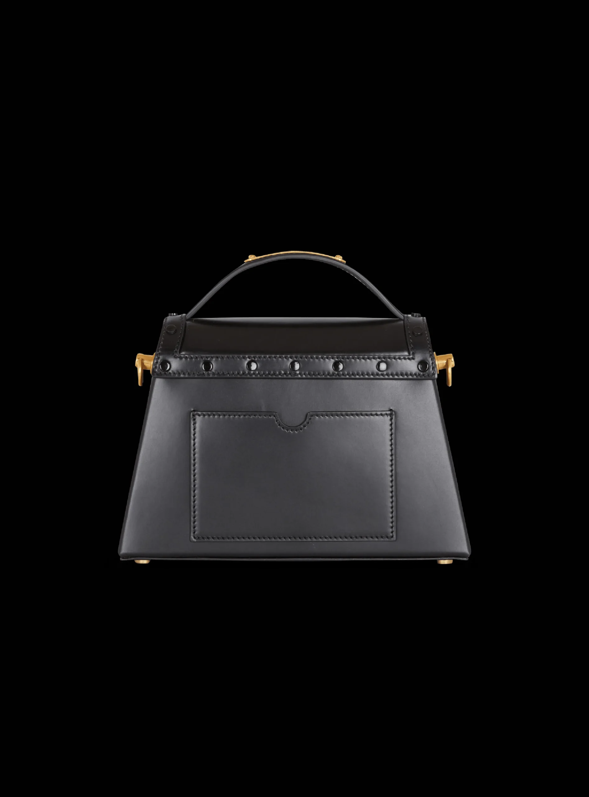 Balmain Box Leather B-Buzz Dynasty Bag