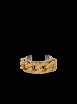 Women Balmain Brass Chain Bracelet