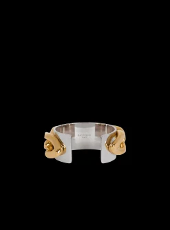 Women Balmain Brass Chain Bracelet