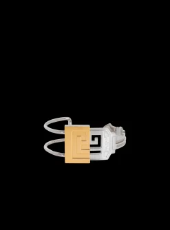 Women Balmain Brass Key Bracelet