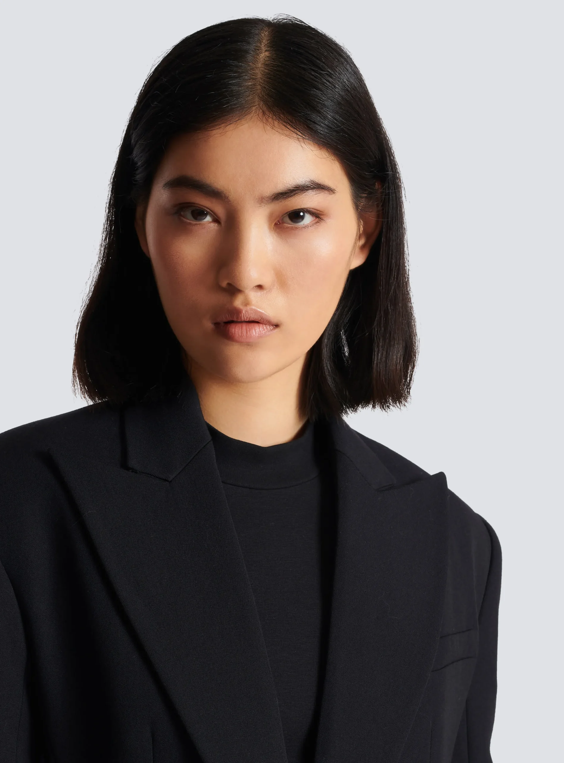 Women Balmain 2-button Cinched-waist Jacket