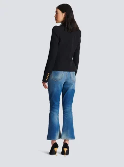Women Balmain 8-button Cinched-waist Jacket