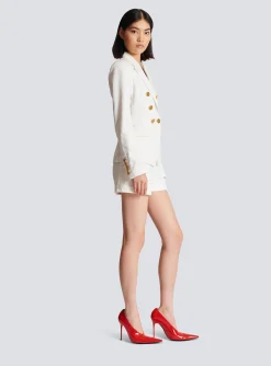 Women Balmain 6-button Denim Jacket