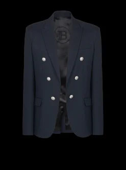 Balmain 6-button Wool Jacket