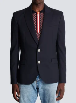 Balmain 2-button Wool Jacket