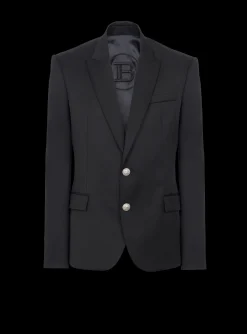 Balmain 2-button Wool Jacket
