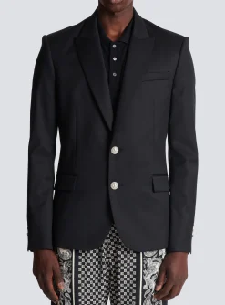 Balmain 2-button Wool Jacket