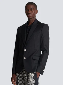 Balmain 2-button Wool Jacket