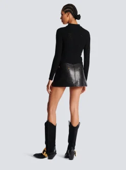 Women Balmain Buttoned Knit Cardigan