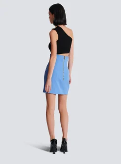 Women Balmain Buttoned Tulip Skirt
