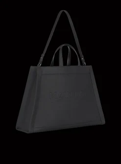 Balmain By Olivier Rubber-effect Leather Tote Bag