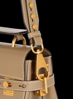 Women Balmain Calfskin B-Buzz 23 Bag