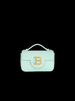 Women Balmain Calfskin B-Buzz 17 Mini Bag