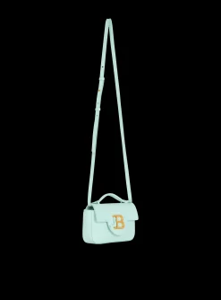 Women Balmain Calfskin B-Buzz 17 Mini Bag