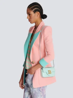 Women Balmain Calfskin B-Buzz 17 Mini Bag